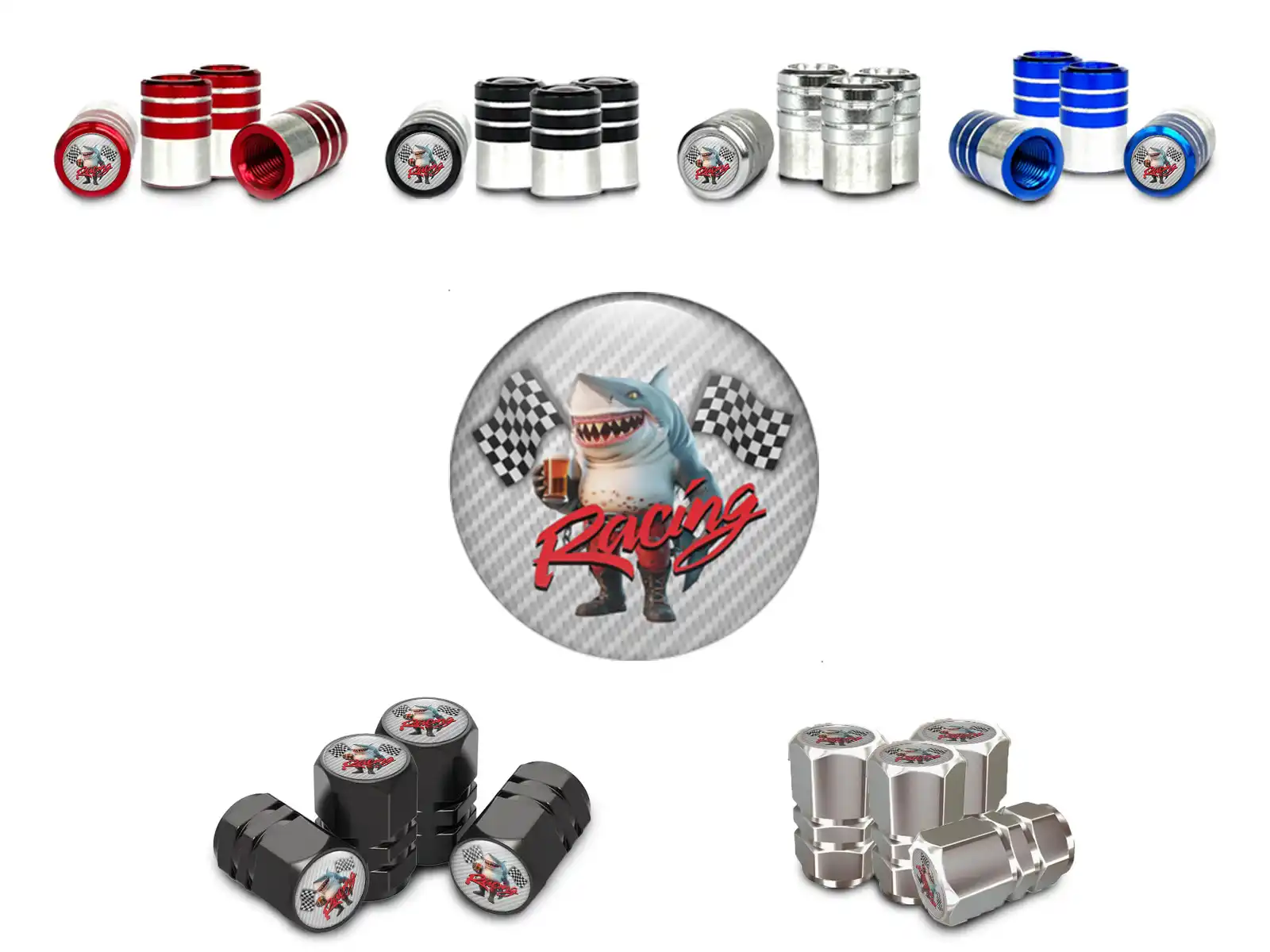 Rim Valve Caps for Truck Standard Design Style